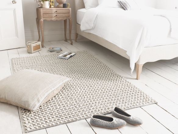 Carpet with shoes
